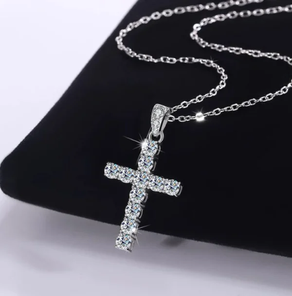 Cross Diamond Necklace