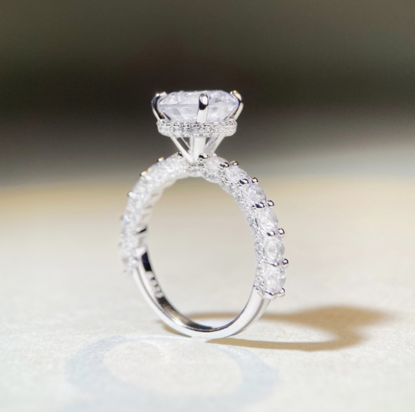 White Moonlight Ring