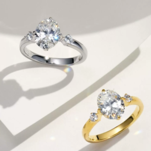 Moon Diamond Ring