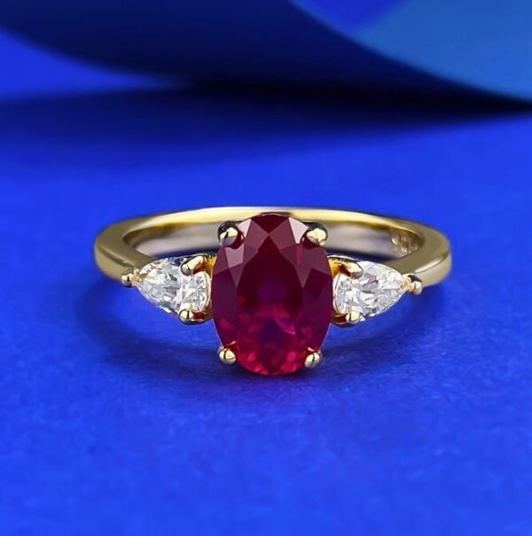Pigeon Blood Ruby Ring