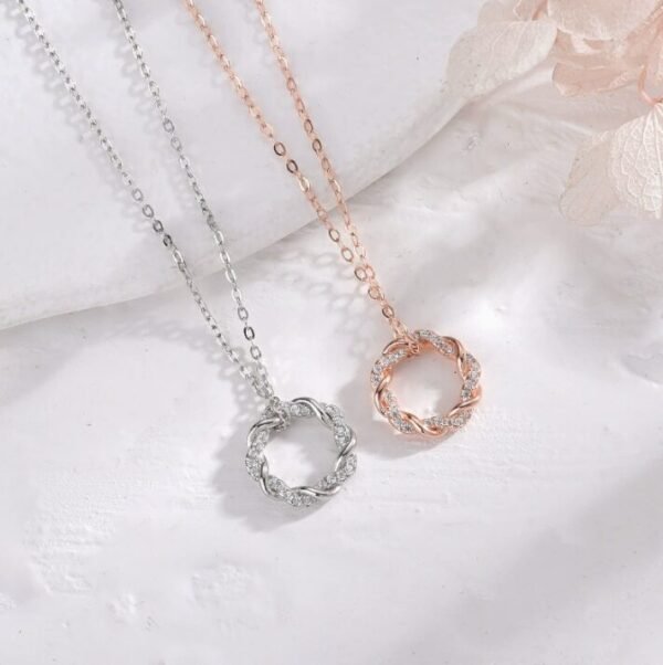 Lucky Blossom Wreath Necklace